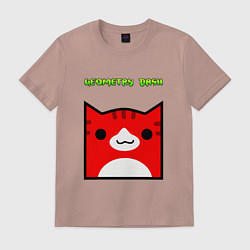 Мужская футболка Geometry Dash: Cat Skin