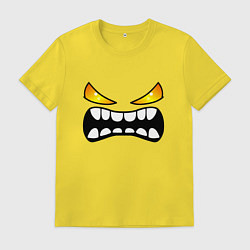 Мужская футболка Geometry Dash: Demon Face