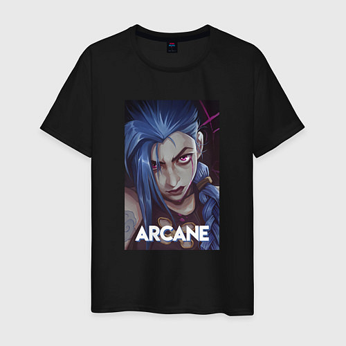 Мужская футболка Arcane Jinx / Черный – фото 1