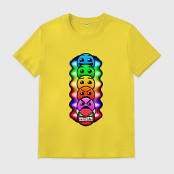 Мужская футболка Geometry Dash: Smiles