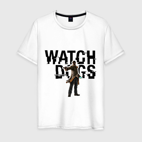 Мужская футболка Watch Dogs / Белый – фото 1