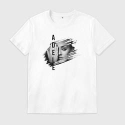 Мужская футболка Adele лицо