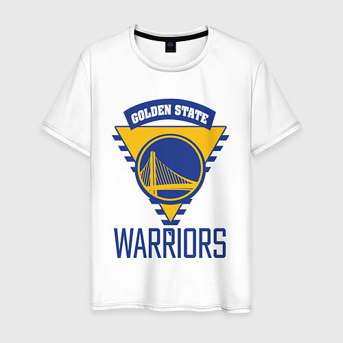 Мужская футболка Golden State Warriors Голден Стейт НБА / Белый – фото 1