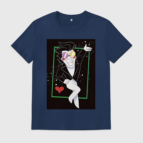 Мужская футболка Deltarune - Big Love / Тёмно-синий – фото 1