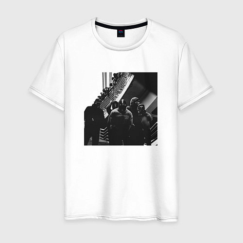 Мужская футболка OBLADAET SLEEPKNOT / Белый – фото 1