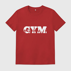Мужская футболка GYM- образ жизни