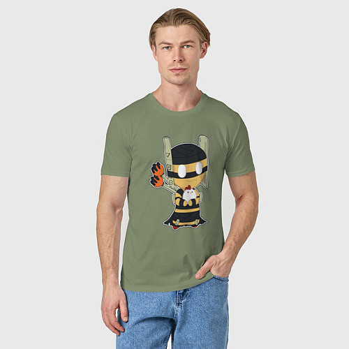Мужская футболка Shadow Shaman Chibi / Авокадо – фото 3