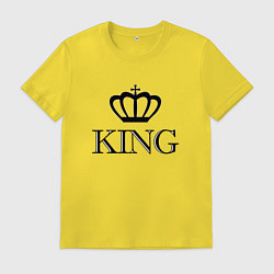 Мужская футболка KING Парные Король