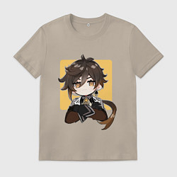 Мужская футболка Задумчивый Чжун Ли