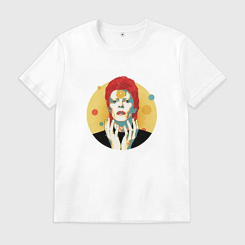 Мужская футболка Дэвид Боуи 2022 / Белый – фото 1