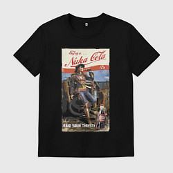 Мужская футболка Nuka Cola - raid your first!