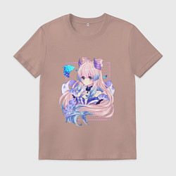 Мужская футболка Задумчивая Кокоми