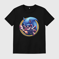 Мужская футболка Sonic Exe Horror