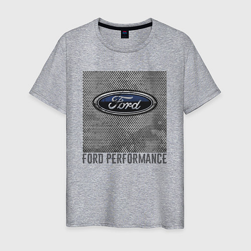 Мужская футболка Ford Performance / Меланж – фото 1