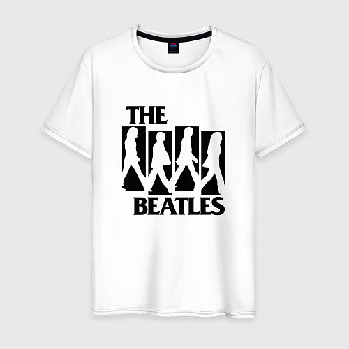Мужская футболка The Beatles БИТЛЗ / Белый – фото 1