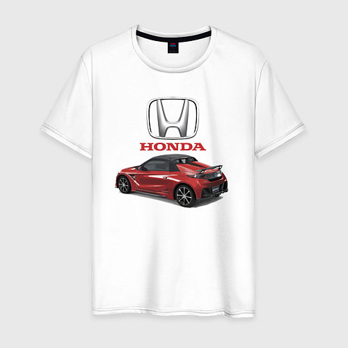 Мужская футболка Honda Japan / Белый – фото 1