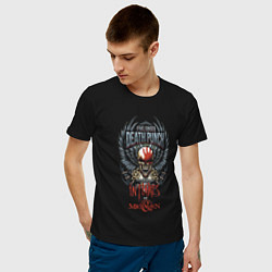 Футболка хлопковая мужская Five Finger Death Punch Playbill, цвет: черный — фото 2