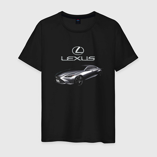 Мужская футболка Lexus Concept Prestige / Черный – фото 1