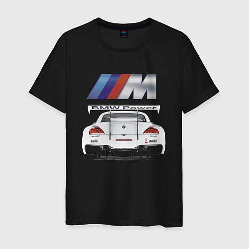 Мужская футболка BMW Power Motorsport / Черный – фото 1