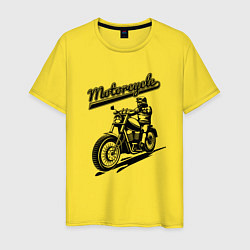 Мужская футболка Motorcycle Cool rider