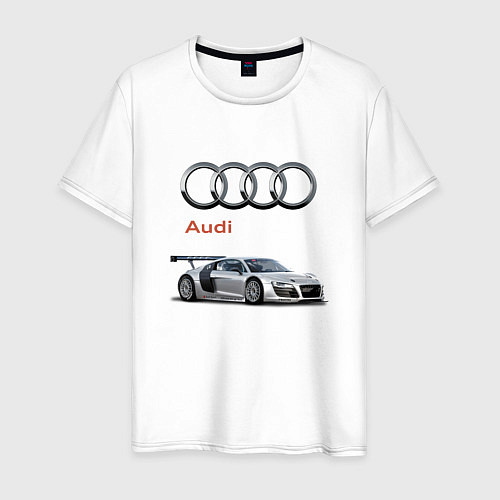 Мужская футболка Audi Germany / Белый – фото 1