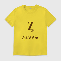 Мужская футболка Буква кириллицы Z- земля