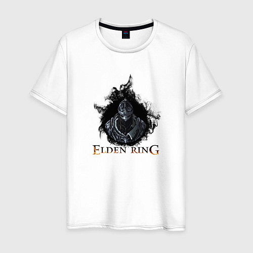 Мужская футболка Elden Ring - Knight / Белый – фото 1