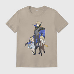 Мужская футболка Дайнслейф и маленькие путешественники