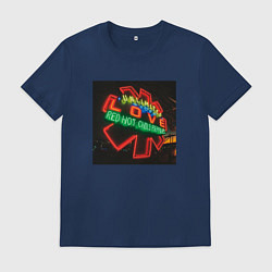 Футболка хлопковая мужская RHCP - Unlimited Love 2022, цвет: тёмно-синий