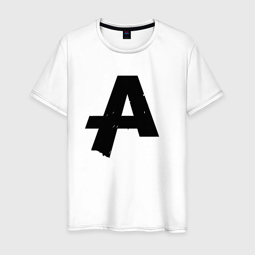 Мужская футболка Asking Alexandria A / Белый – фото 1