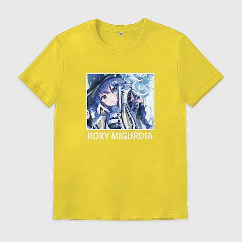 Мужская футболка Sweet Roxy / Желтый – фото 1