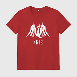 Футболка хлопковая мужская Exo KRIS, цвет: красный