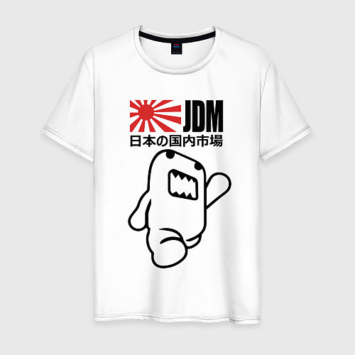 Мужская футболка JDM Japan / Белый – фото 1