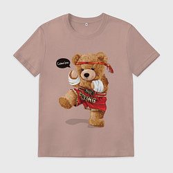 Мужская футболка МИШКА ТАЙСКИЙ БОКС THAI BOXING MUAY THAI