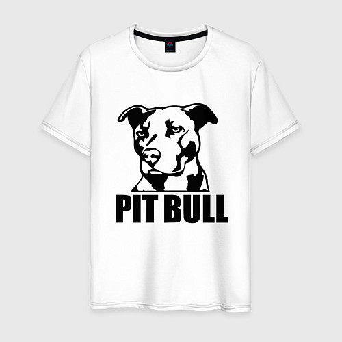 Мужская футболка Pit Bull Power / Белый – фото 1