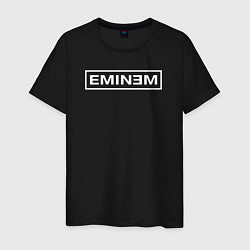 Футболка хлопковая мужская Eminem ЭМИНЕМ, цвет: черный