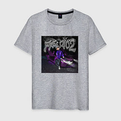 Футболка хлопковая мужская OG BUDA FREERIO2, цвет: меланж