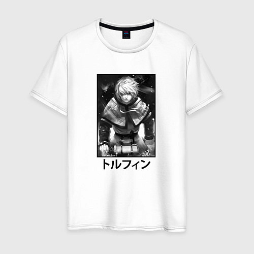 Мужская футболка Серьёзный Торфинн / Белый – фото 1