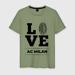 Мужская футболка AC Milan Love Классика