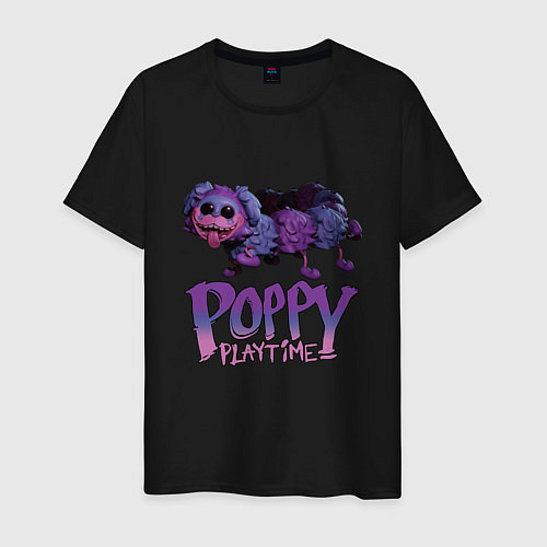 Мужская футболка POPPY PLAYTIME PJ Pug-a-Pillar / Черный – фото 1