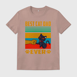 Мужская футболка Лучший кошачий батя на свете