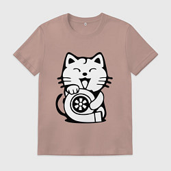 Мужская футболка JDM Cat & Engine Japan