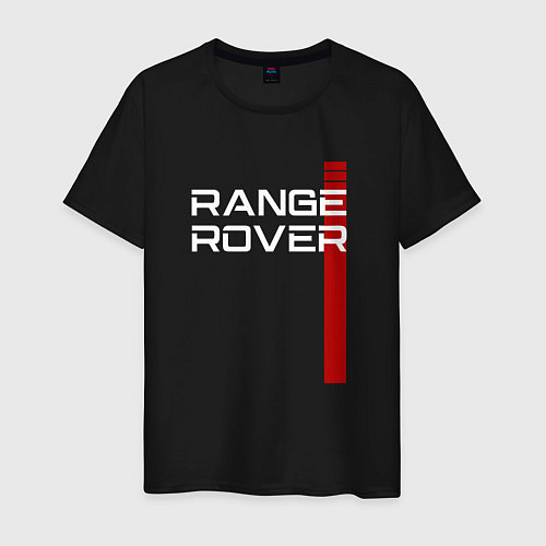 Мужская футболка RANGE ROVER LAND ROVER / Черный – фото 1