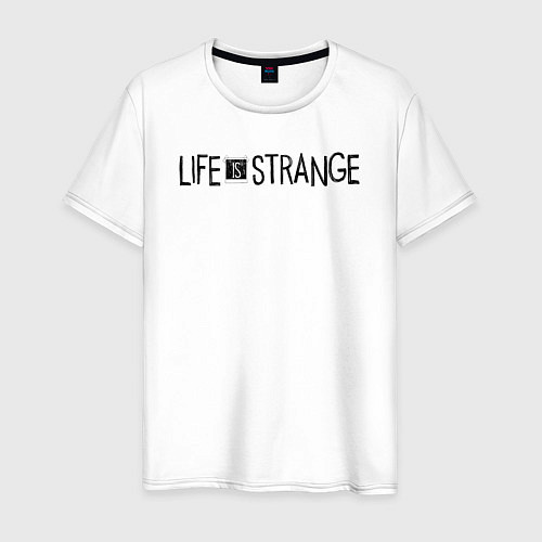 Мужская футболка Life Is Strange Game logo / Белый – фото 1