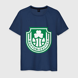 Футболка хлопковая мужская Team - Celtics, цвет: тёмно-синий