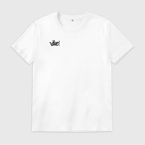 Мужская футболка Vibe calligraphy / Белый – фото 1