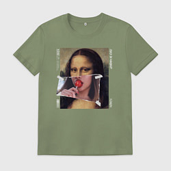 Мужская футболка Mona Lisa 202X modern