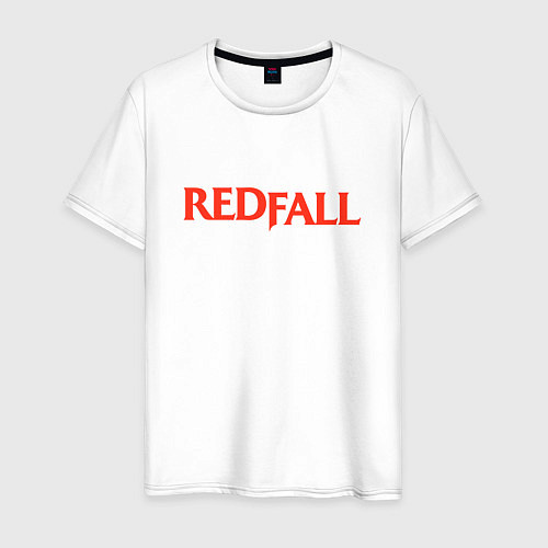 Мужская футболка Redfall logo / Белый – фото 1