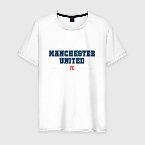 Мужская футболка Manchester United FC Classic / Белый – фото 1