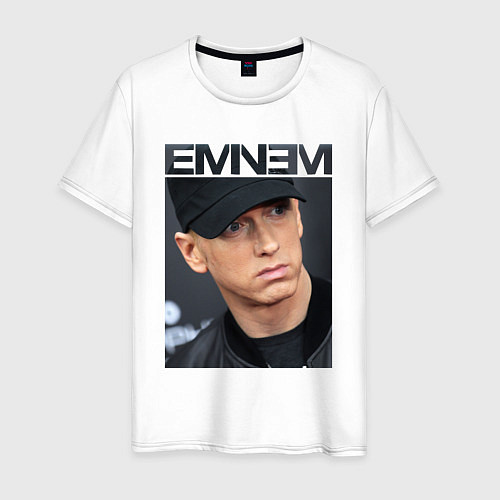 Мужская футболка Eminem фото / Белый – фото 1